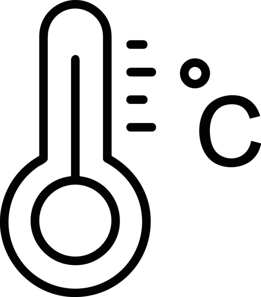 thermomètre médicament icône symbole image vecteur. illustration de le Température du froid et chaud mesure outil conception image.eps dix vecteur