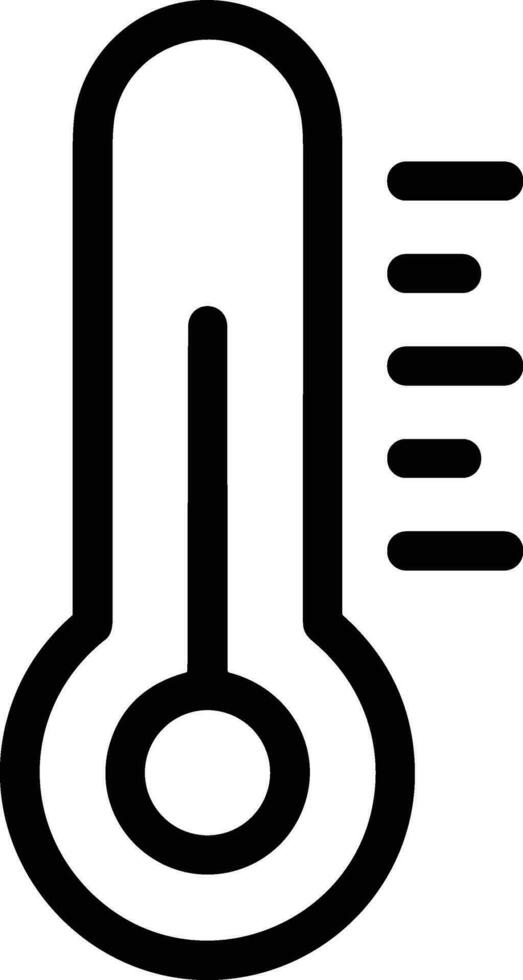 thermomètre médicament icône symbole image vecteur. illustration de le Température du froid et chaud mesure outil conception image.eps dix vecteur