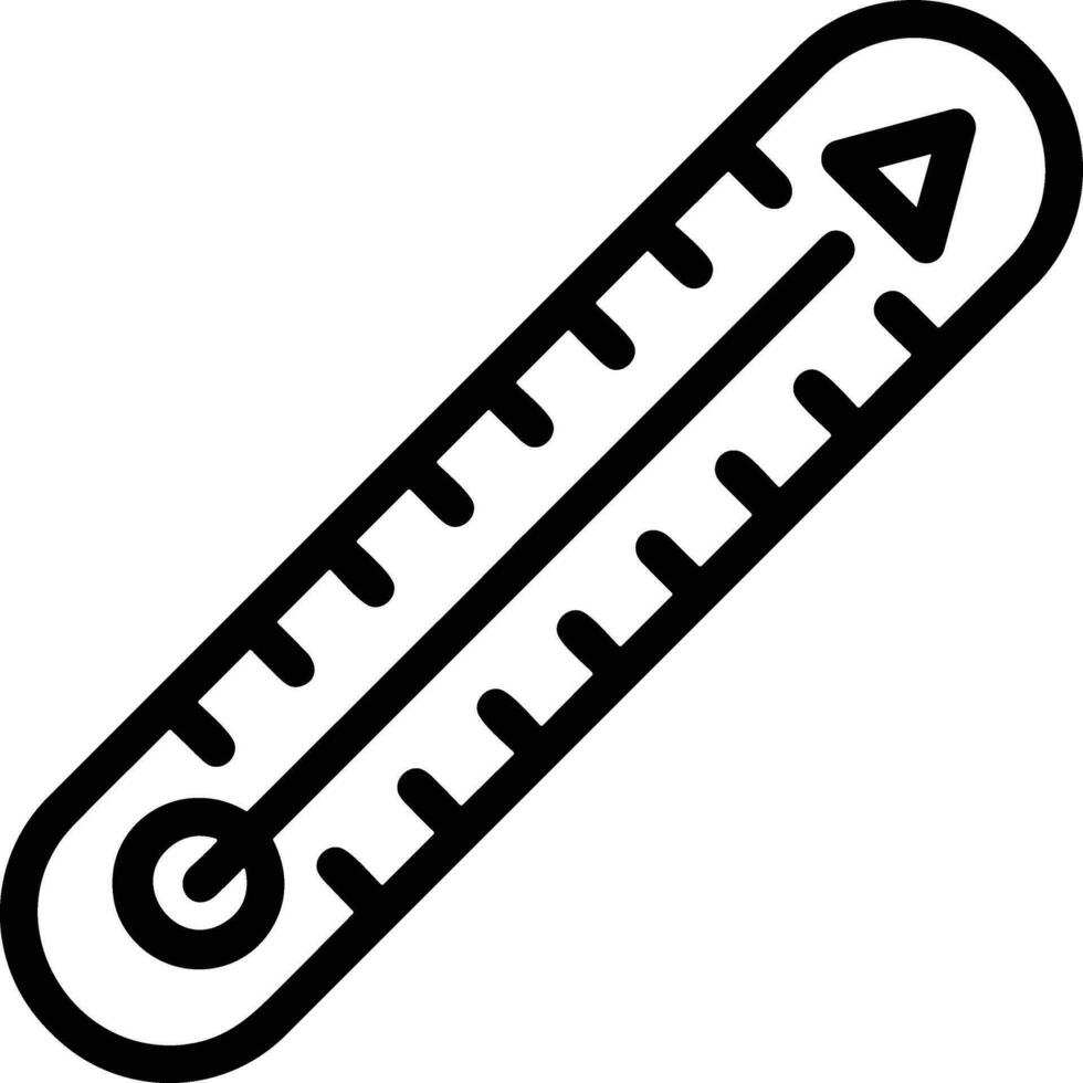 thermomètre médicament icône symbole image vecteur. illustration de le Température du froid et chaud mesure outil conception image.eps dix vecteur