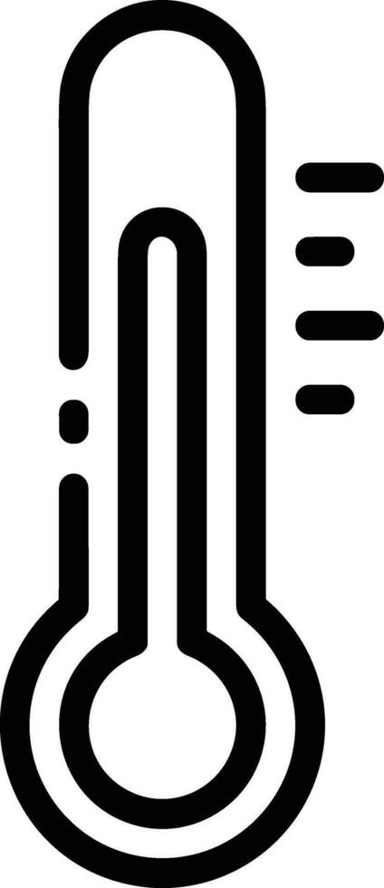 thermomètre médicament icône symbole image vecteur. illustration de le Température du froid et chaud mesure outil conception image.eps dix vecteur