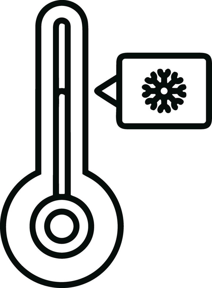 thermomètre médicament icône symbole image vecteur. illustration de le Température du froid et chaud mesure outil conception image.eps dix vecteur