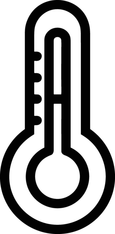 thermomètre médicament icône symbole image vecteur. illustration de le Température du froid et chaud mesure outil conception image.eps dix vecteur