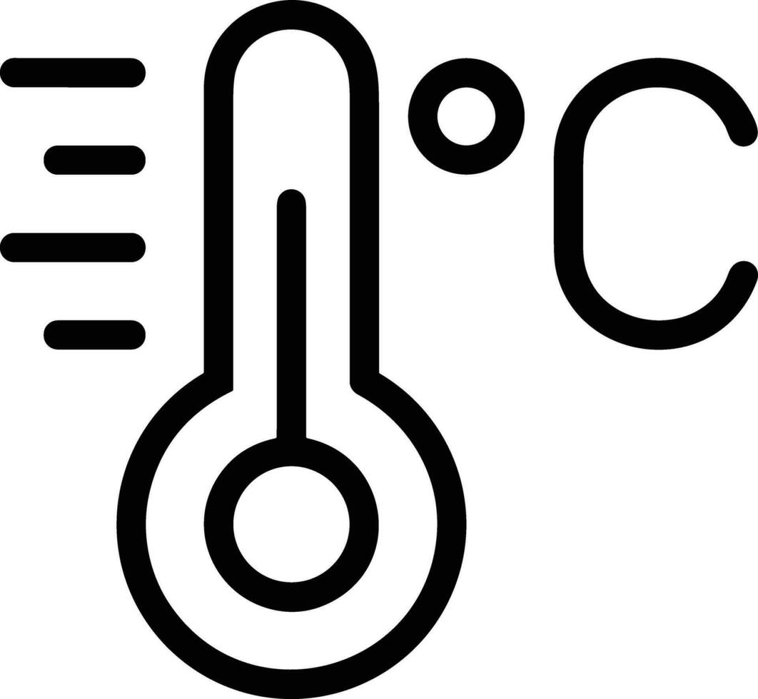 thermomètre médicament icône symbole image vecteur. illustration de le Température du froid et chaud mesure outil conception image.eps dix vecteur