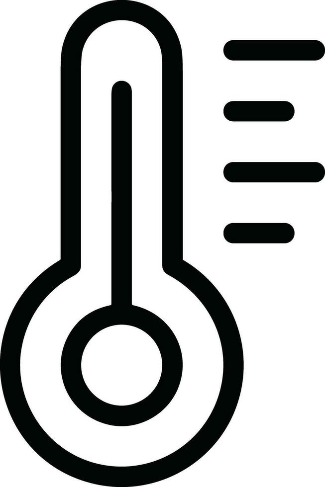 thermomètre médicament icône symbole image vecteur. illustration de le Température du froid et chaud mesure outil conception image.eps dix vecteur