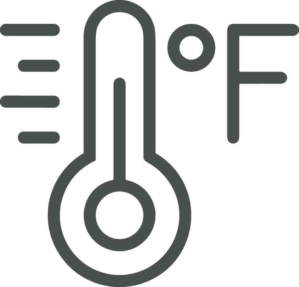 thermomètre médicament icône symbole image vecteur. illustration de le Température du froid et chaud mesure outil conception image.eps dix vecteur