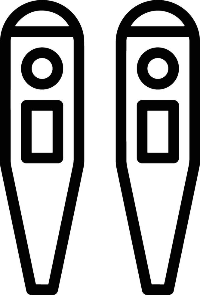 thermomètre médicament icône symbole image vecteur. illustration de le Température du froid et chaud mesure outil conception image.eps dix vecteur