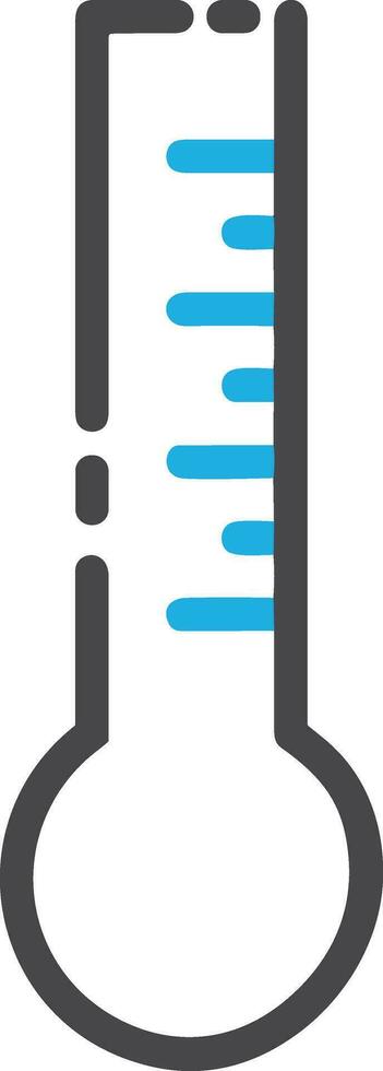 thermomètre médicament icône symbole image vecteur. illustration de le Température du froid et chaud mesure outil conception image.eps dix vecteur