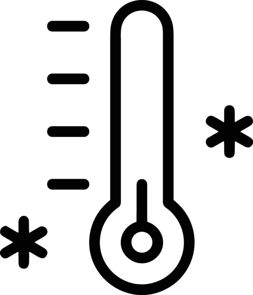 thermomètre médicament icône symbole image vecteur. illustration de le Température du froid et chaud mesure outil conception image.eps dix vecteur