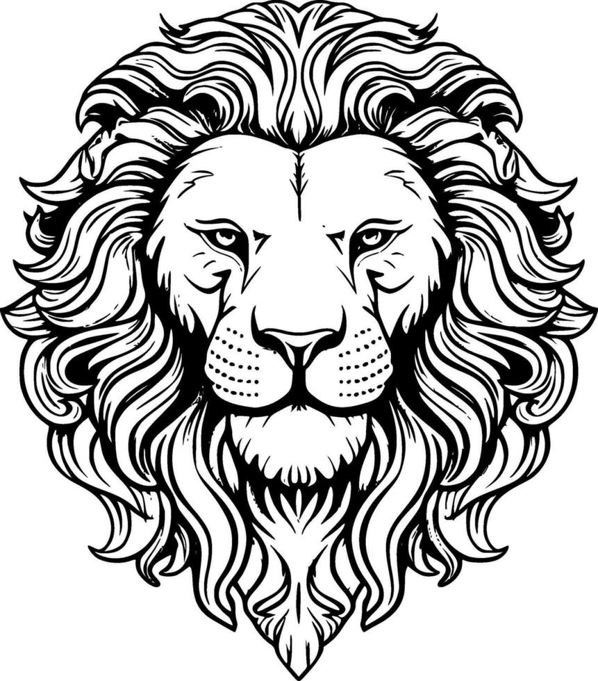 Lion - haute qualité vecteur logo - vecteur illustration idéal pour T-shirt graphique