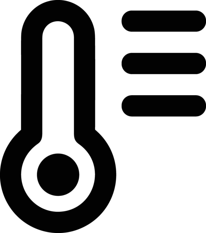 thermomètre médicament icône symbole image vecteur. illustration de le Température du froid et chaud mesure outil conception image.eps dix vecteur