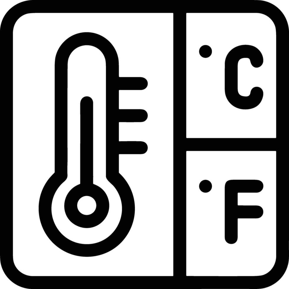 thermomètre médicament icône symbole image vecteur. illustration de le Température du froid et chaud mesure outil conception image.eps dix vecteur