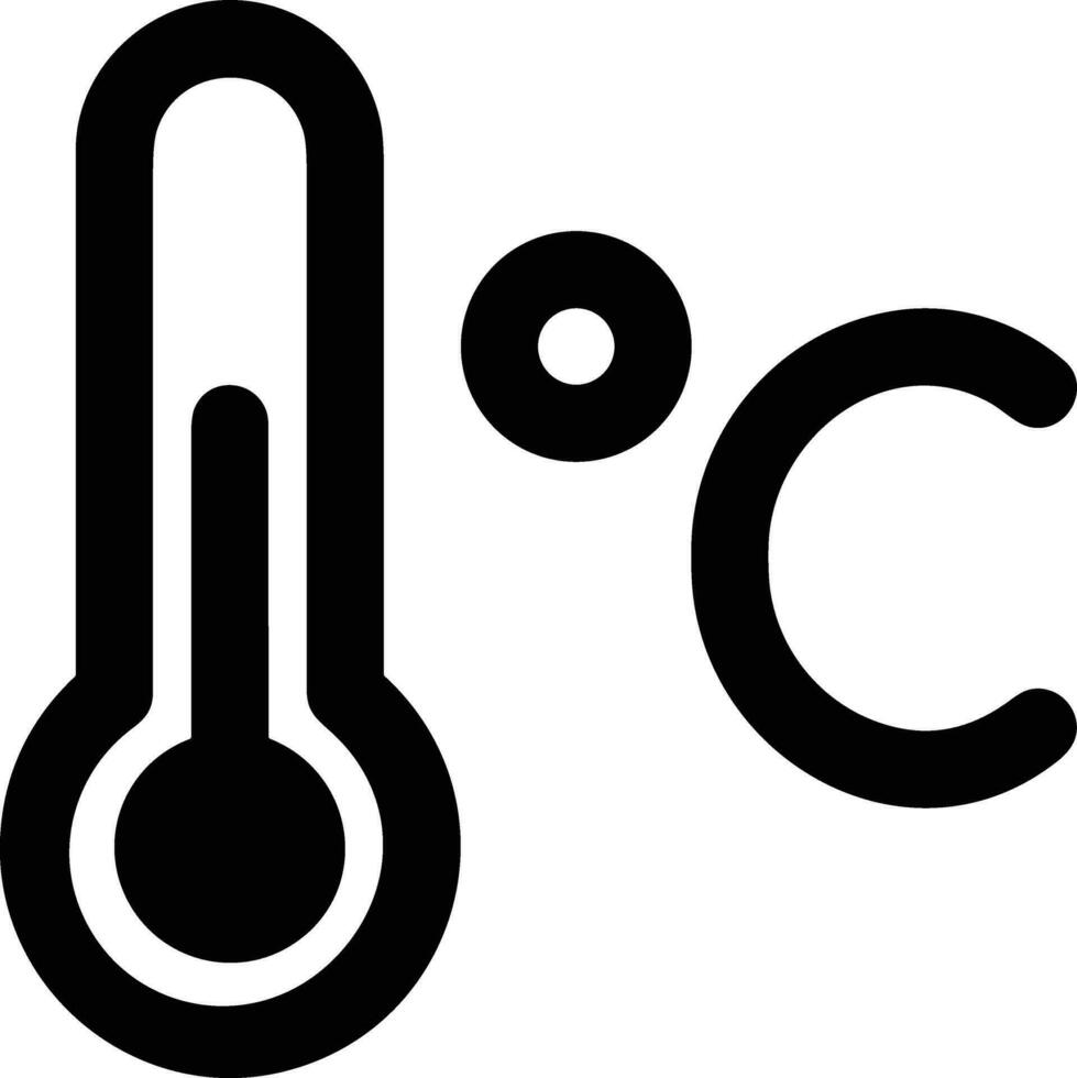 thermomètre médicament icône symbole image vecteur. illustration de le Température du froid et chaud mesure outil conception image.eps dix vecteur