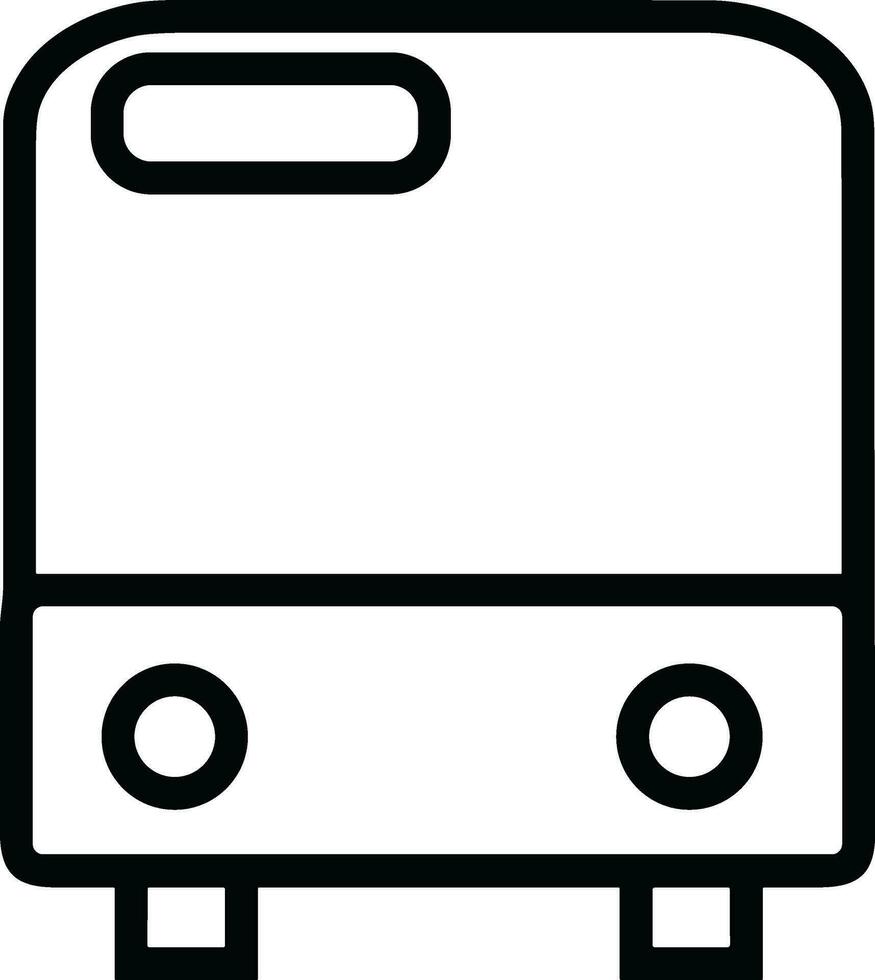 autobus transport symbole icône vecteur image. illustration de le silhouette autobus transport Publique Voyage conception image. eps dix