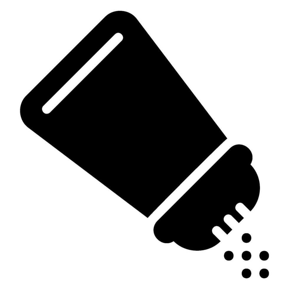 icône de glyphe de sel vecteur