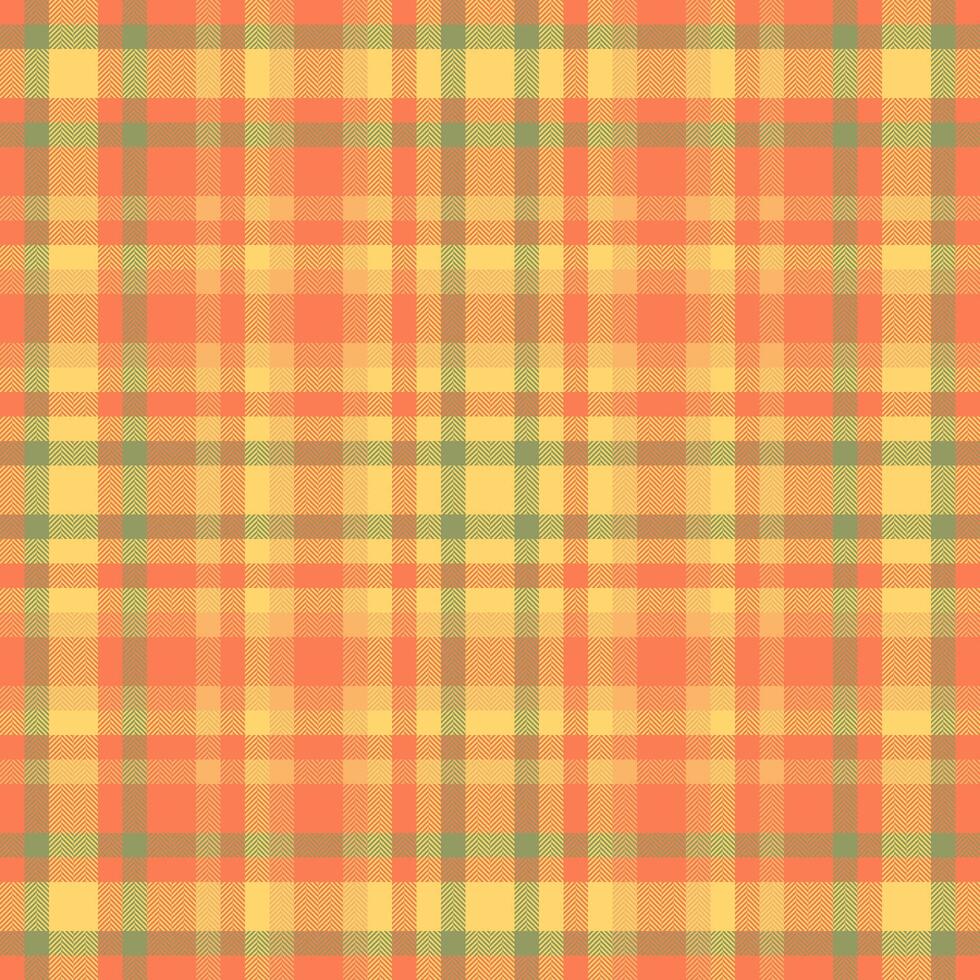 en tissu vecteur plaid de tartan modèle Contexte avec une sans couture vérifier texture textile.