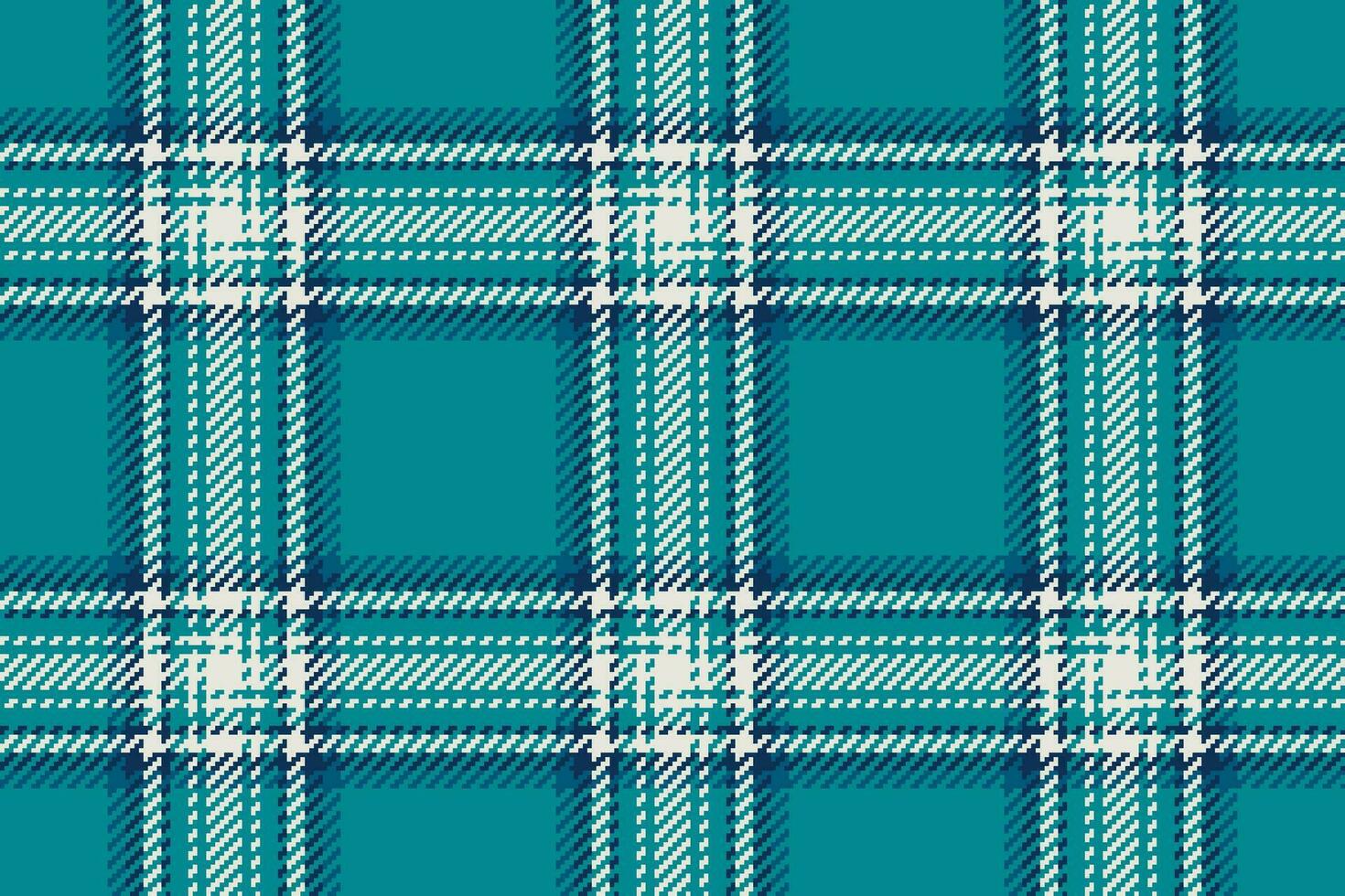 Contexte en tissu tartan de sans couture plaid textile avec une vérifier modèle texture vecteur. vecteur