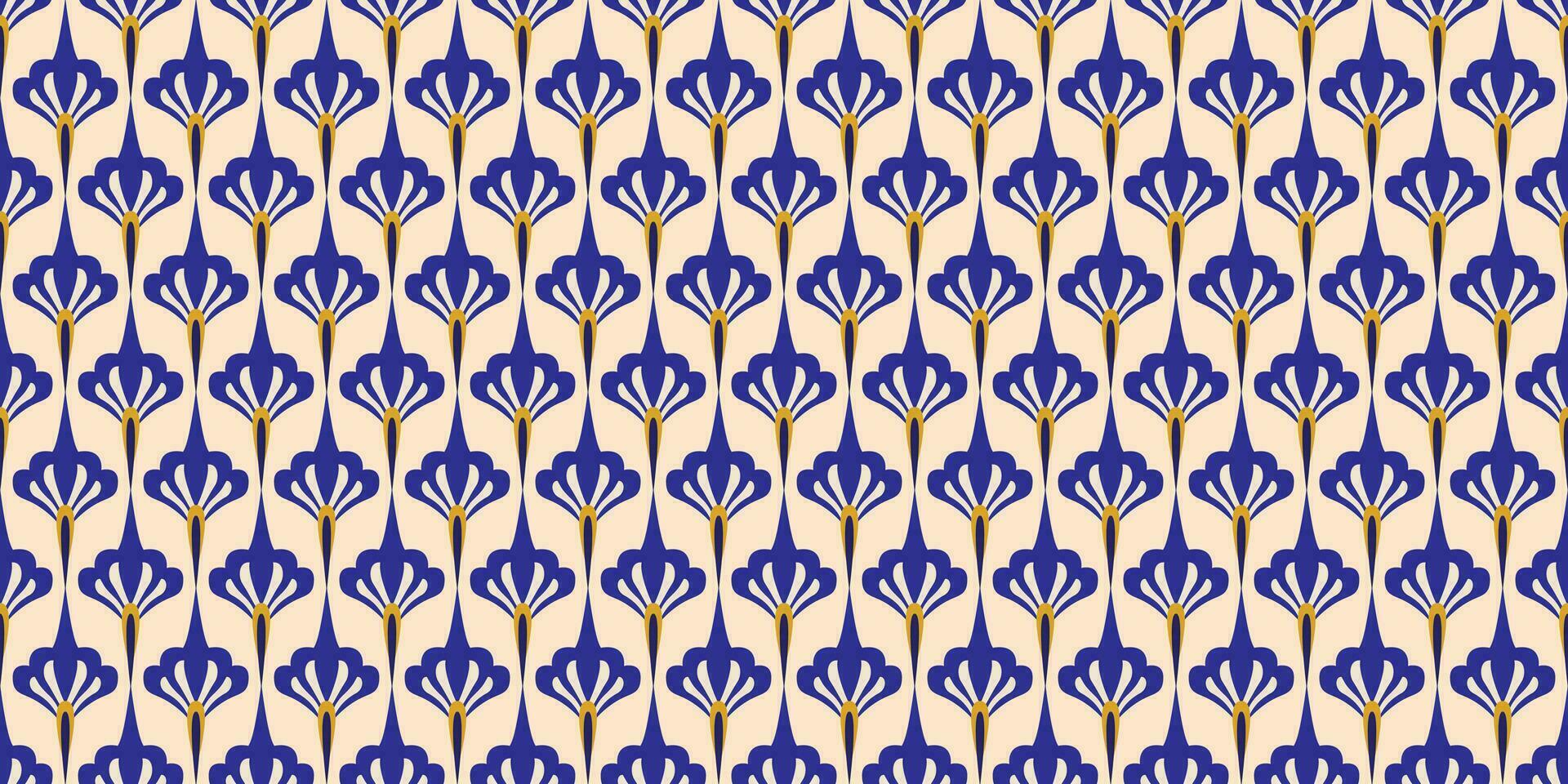 motif ethnique Fait main magnifique ikat art. ethnique abstrait floral bleu Contexte art. populaire broderie, péruvien, Indien, Asie, marocain, Turquie, et ouzbek style. aztèque géométrique art ornement imprimer. vecteur