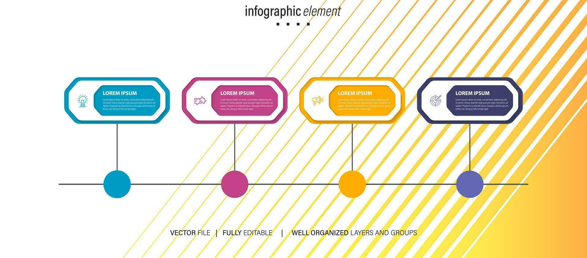 présentation affaires abstrait Contexte infographie modèle vecteur