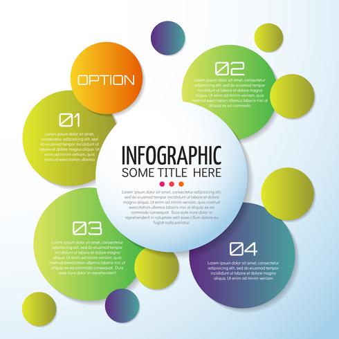 modèle de conception infographie vecteur