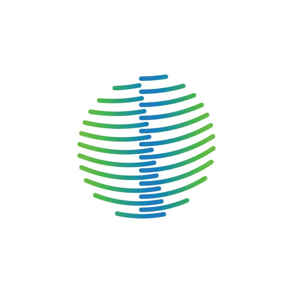 globe logo conception icône vecteur avec moderne style