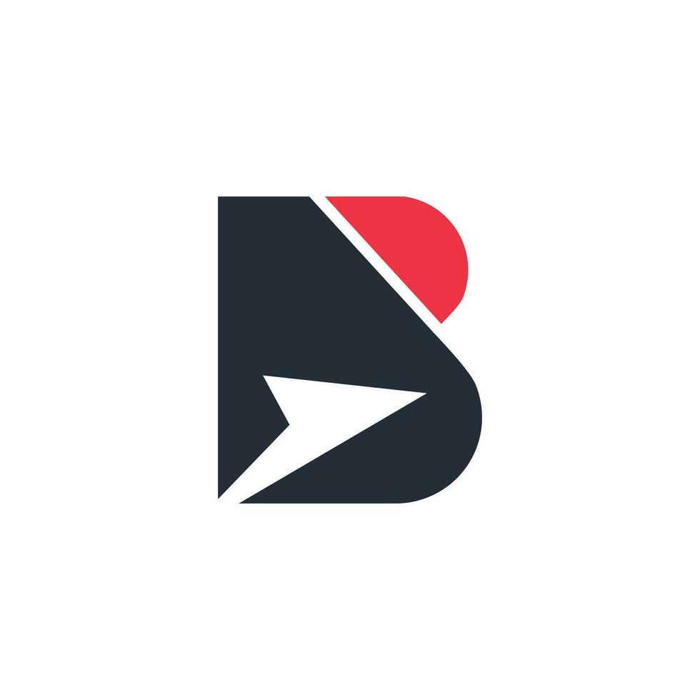 lettre b logo conception icône vecteur avec moderne style