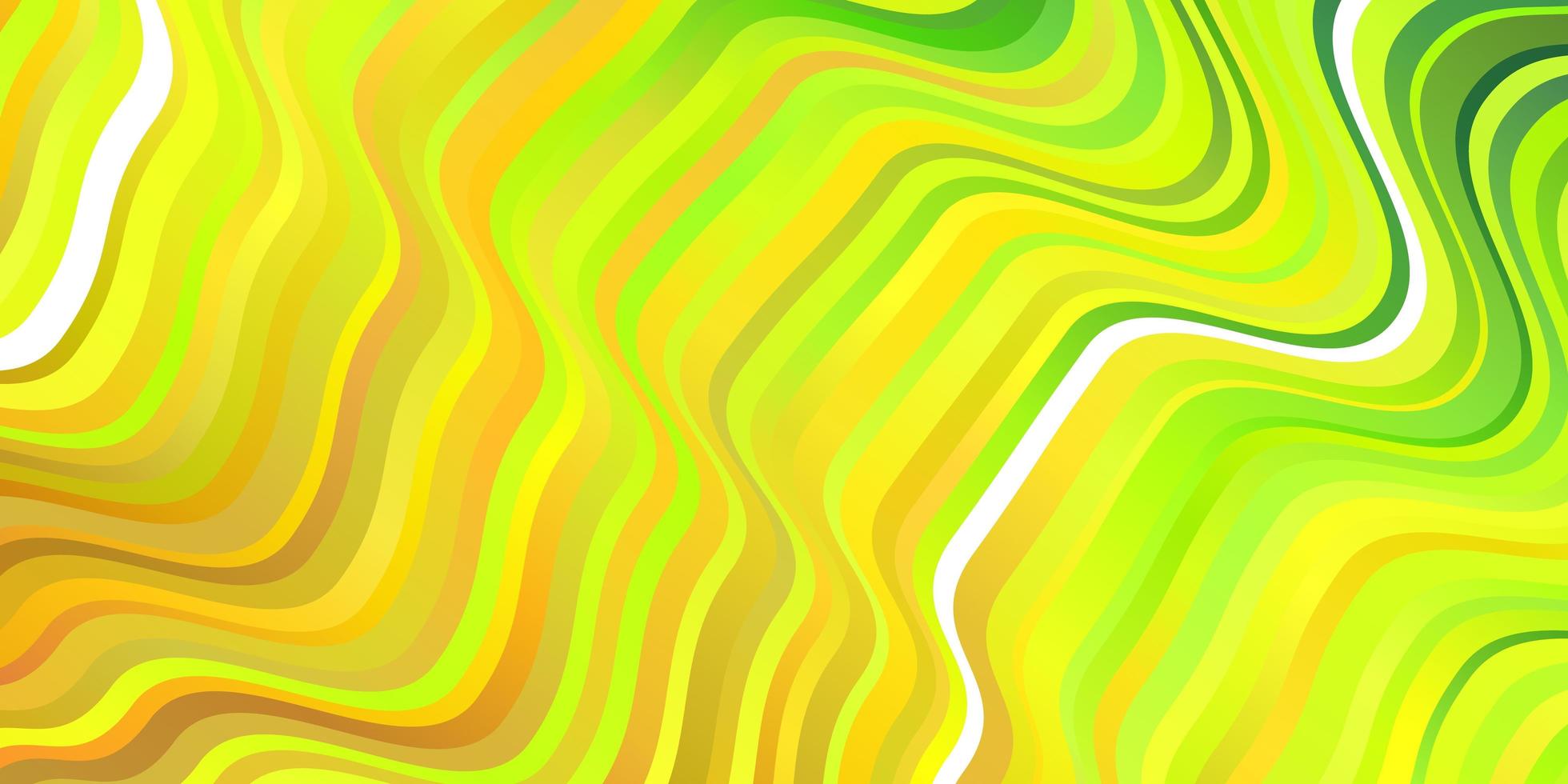 modèle vectoriel vert clair, jaune avec des lignes.