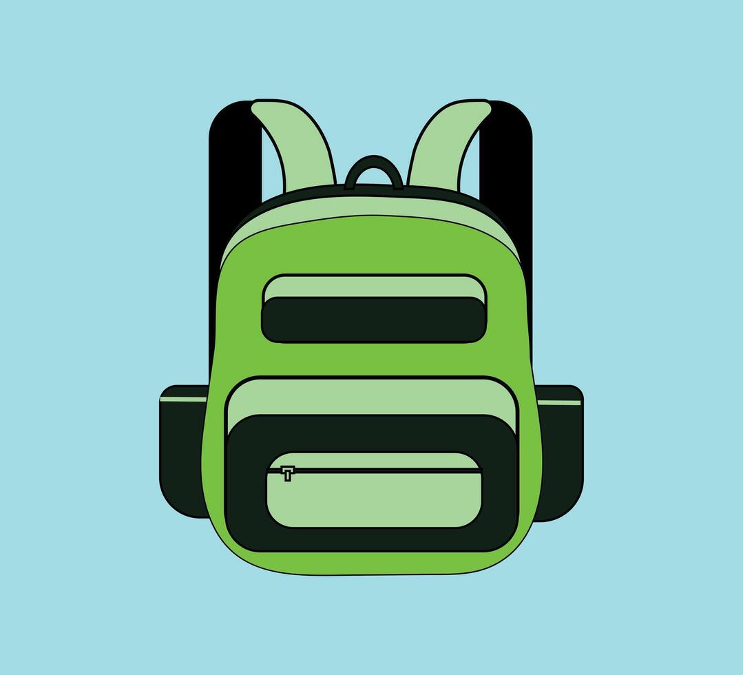 école sac gratuit vecteur illustration