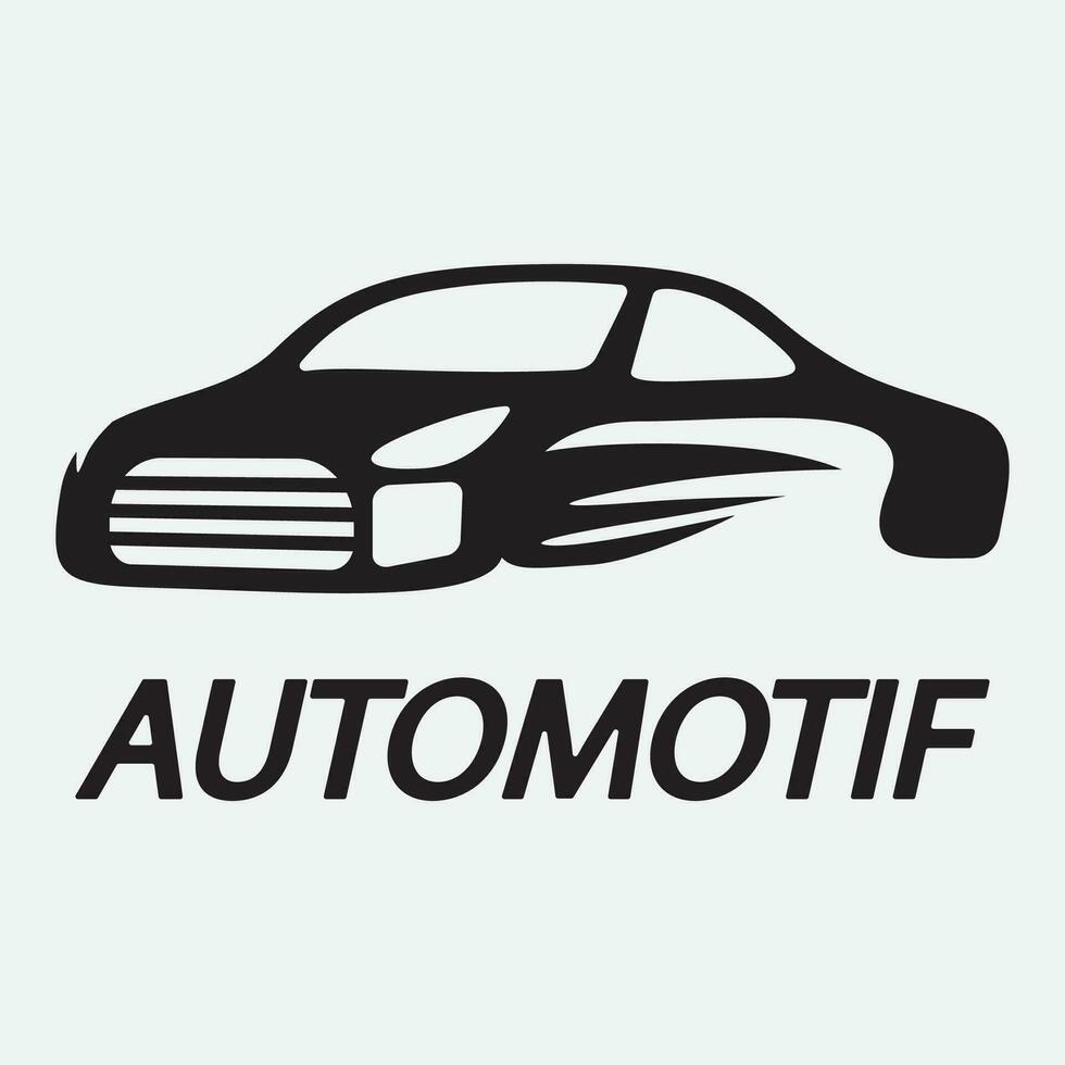 vecteur de modèle de logo de voiture automatique