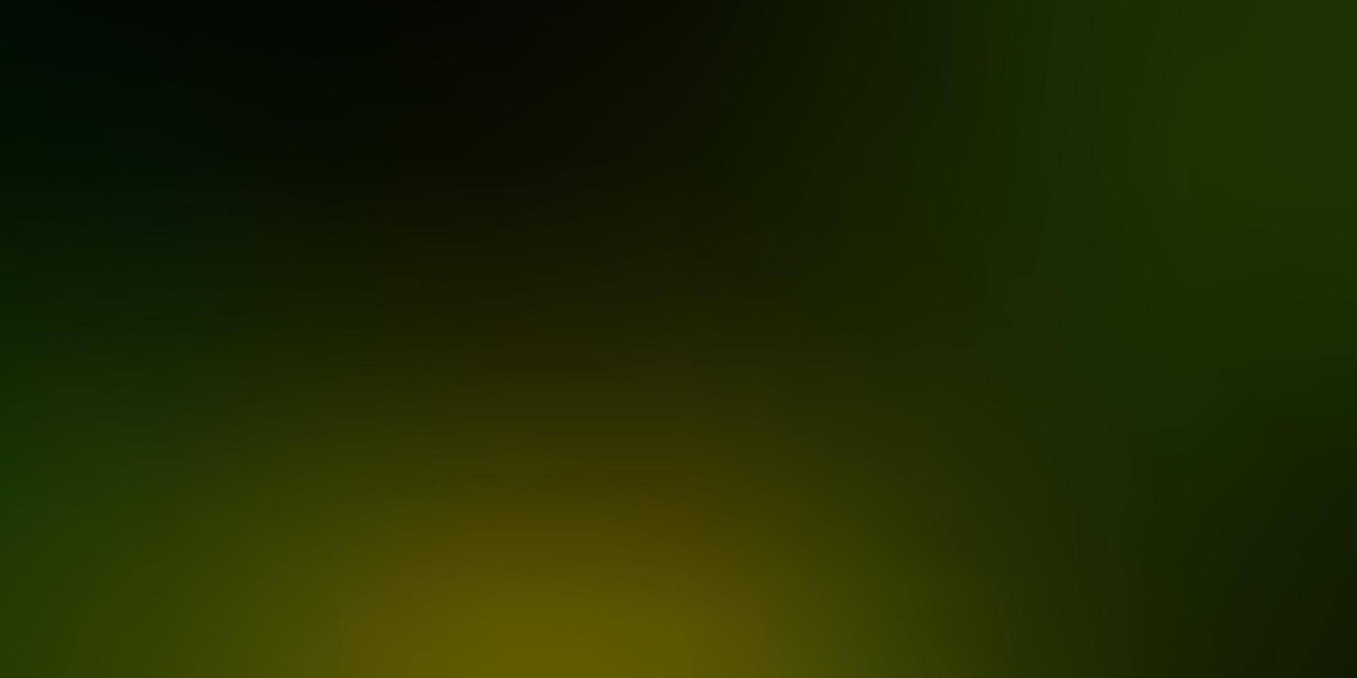 fond abstrait coloré de vecteur vert foncé, jaune. illustration abstraite avec un design flou dégradé. arrière-plan pour les téléphones portables.