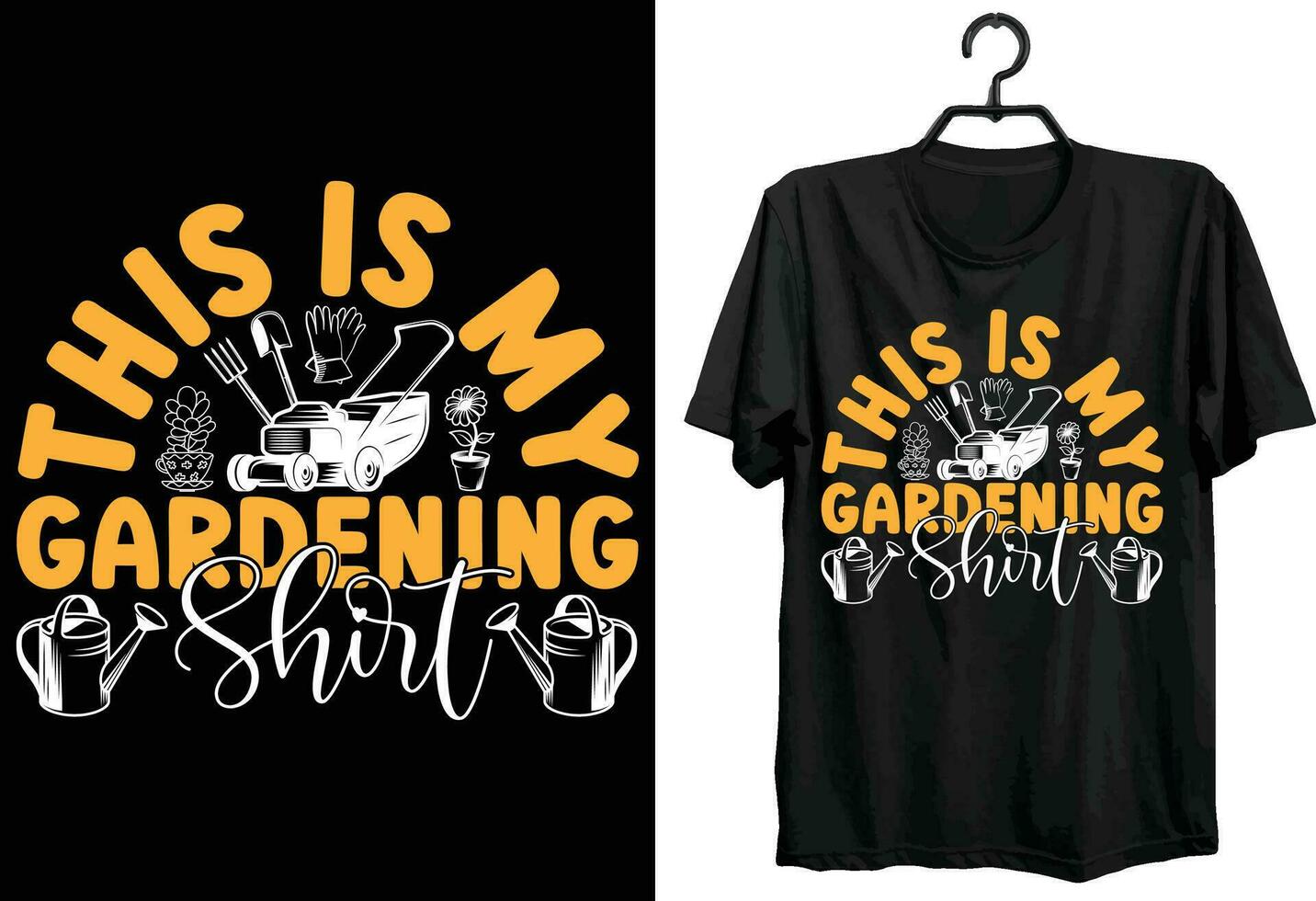 jardinage T-shirt conception. marrant cadeau article jardinage T-shirt conception pour tout jardin les amoureux. du monde meilleur loisir jardinage. vecteur