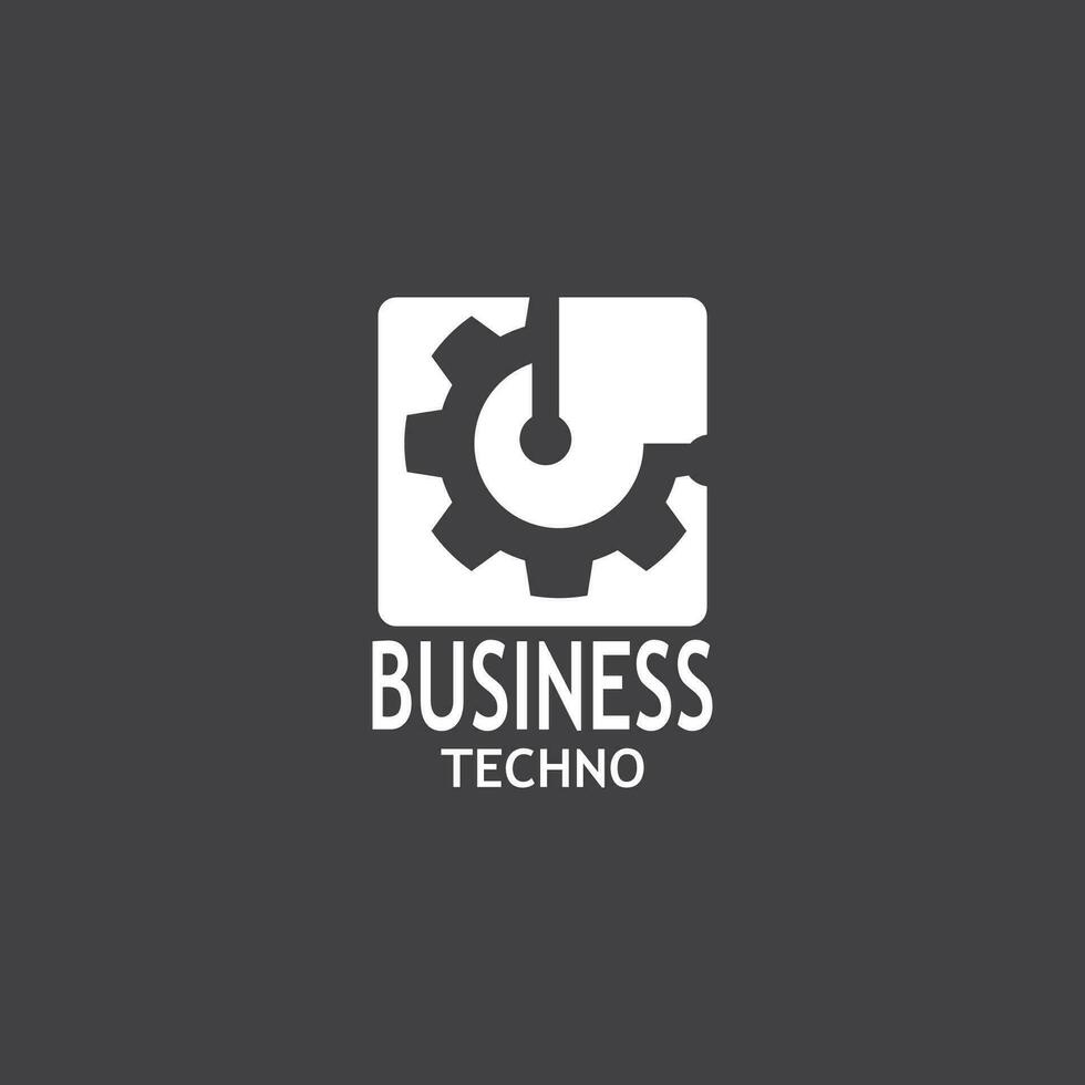 affaires La technologie logo vecteur modèle illustration