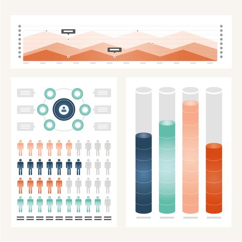 Illustration vectorielle infographique vecteur