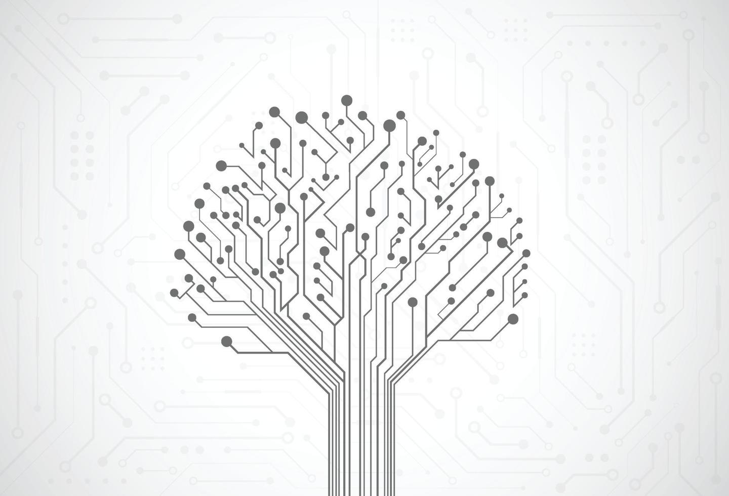 abstrait numérique avec texture de circuit imprimé de technologie. illustration de la carte mère électronique. concept de communication et d'ingénierie. illustration vectorielle vecteur