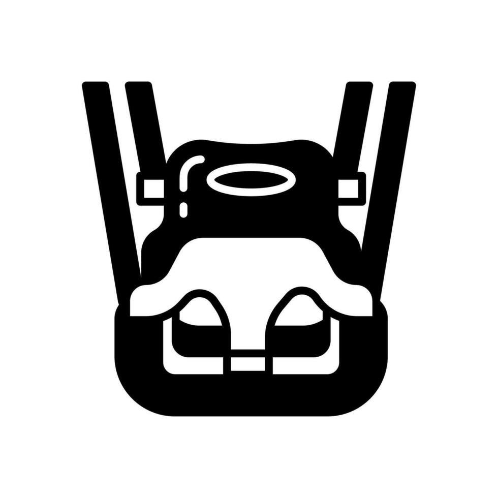 balançoire chaise icône dans vecteur. illustration vecteur