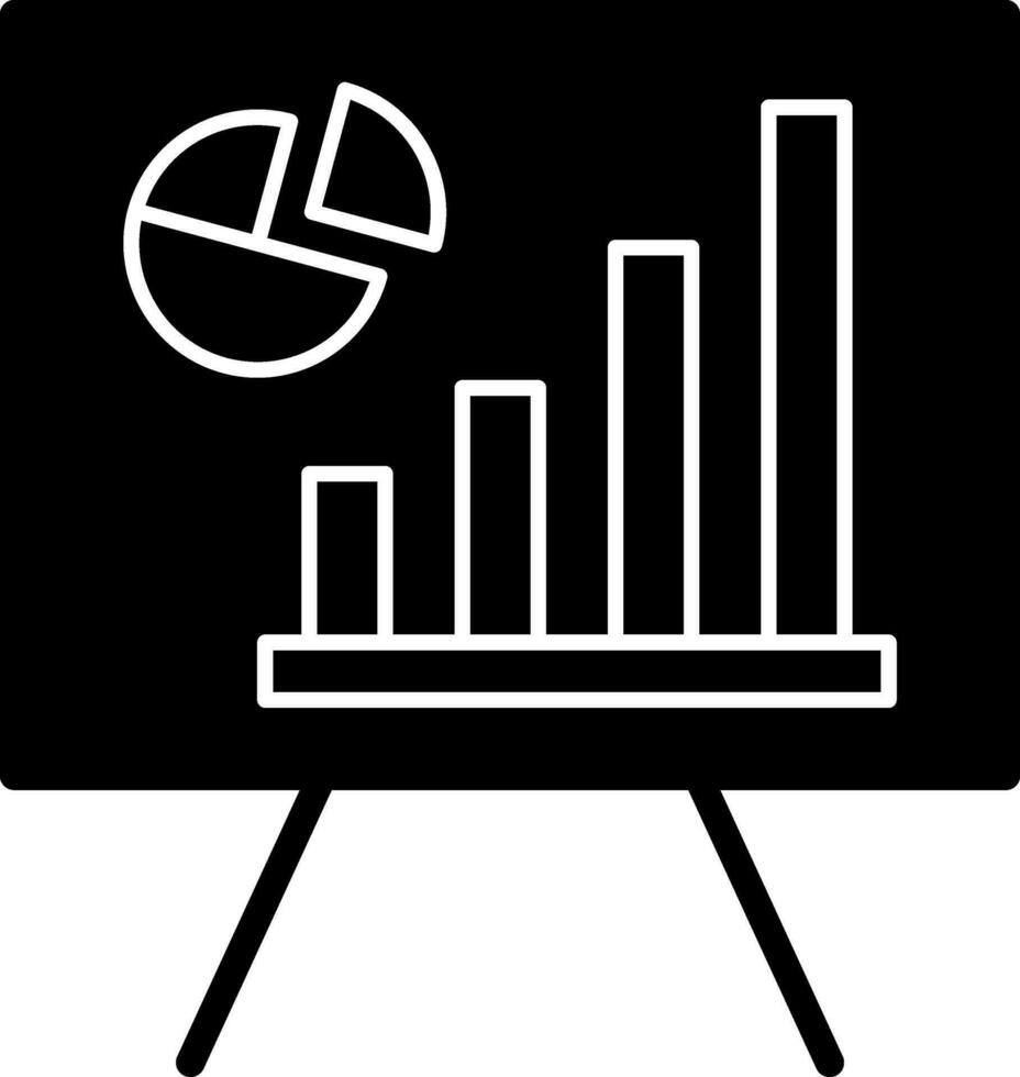 conception d'icône de vecteur de statistiques