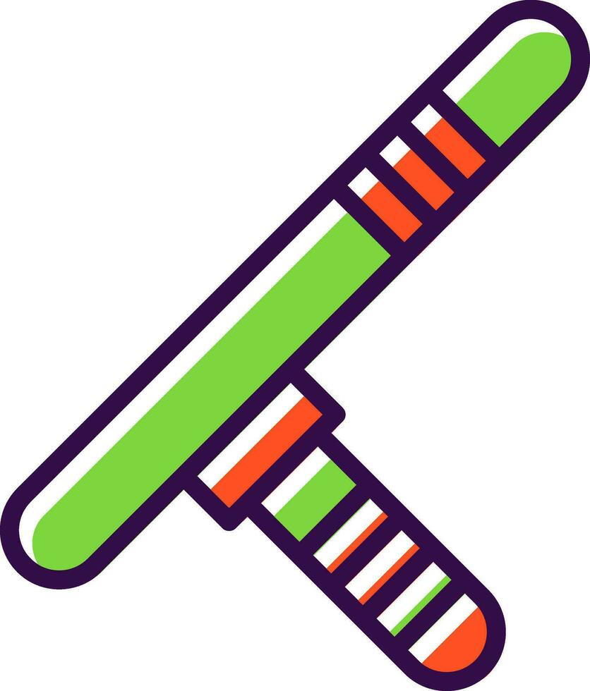 conception d'icône de vecteur de bâton