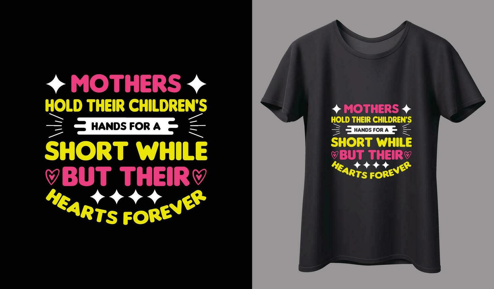 les mères journée T-shirt conception maman T-shirt conception vecteur