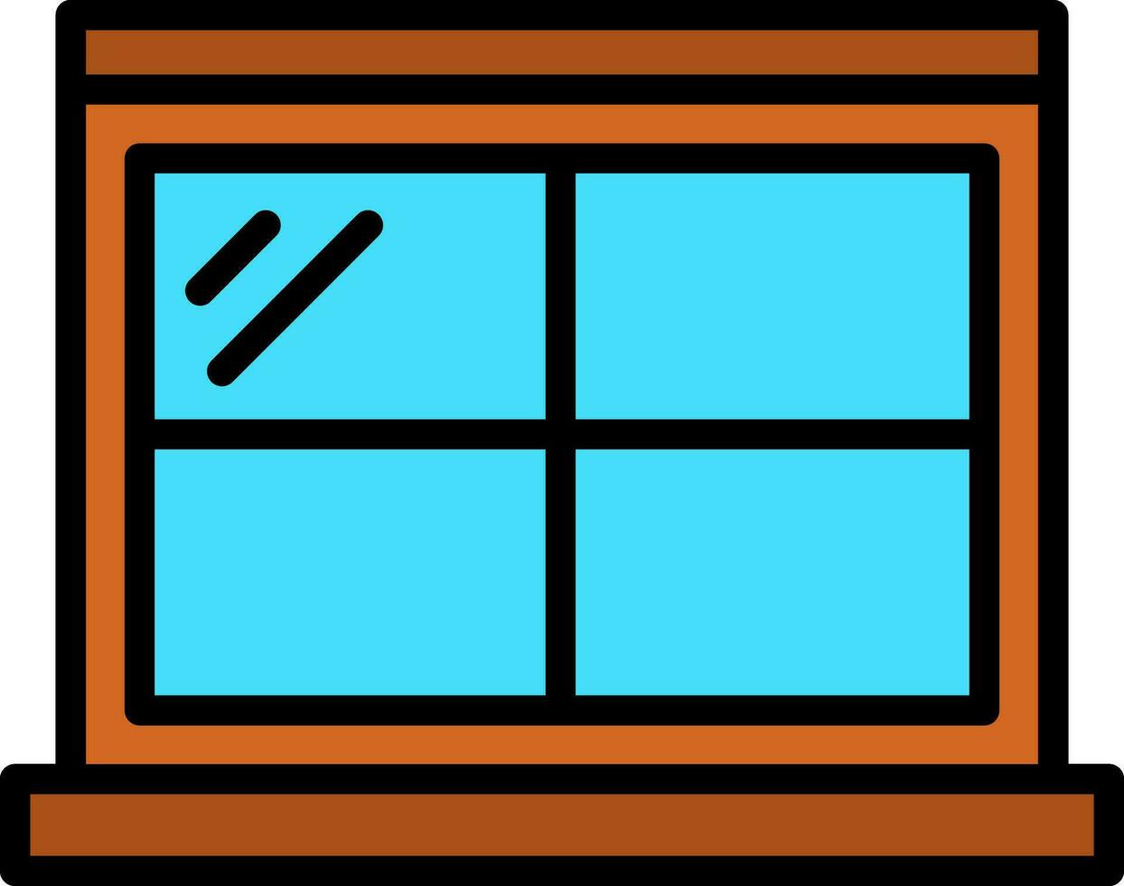 conception d'icône de vecteur de fenêtre