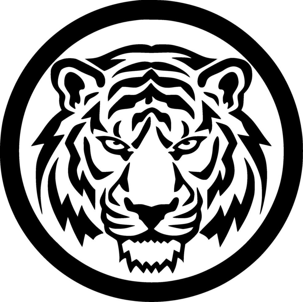 tigre - haute qualité vecteur logo - vecteur illustration idéal pour T-shirt graphique