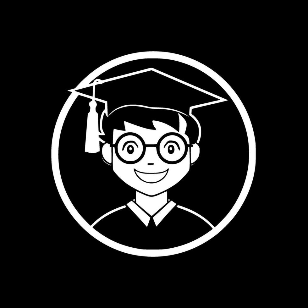 grad - minimaliste et plat logo - vecteur illustration