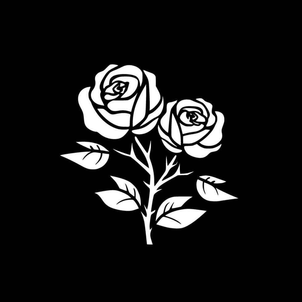 des roses - haute qualité vecteur logo - vecteur illustration idéal pour T-shirt graphique