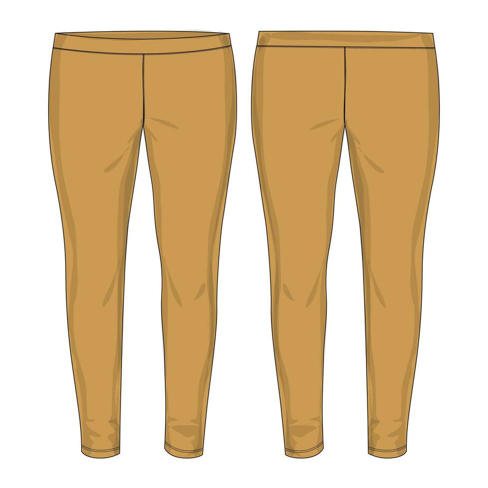 leggings vecteur illustration modèle pour Dames