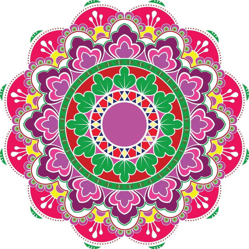 mandala ornement conception dans vecteur