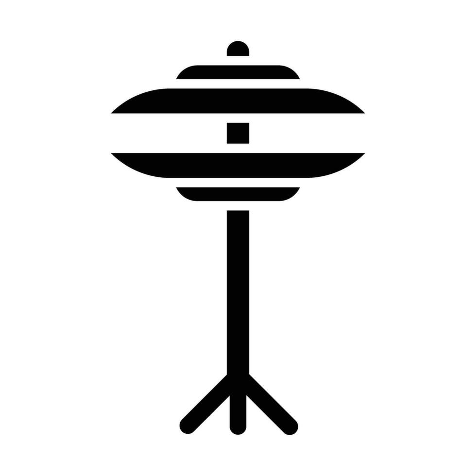 cymbales vecteur glyphe icône pour personnel et commercial utiliser.