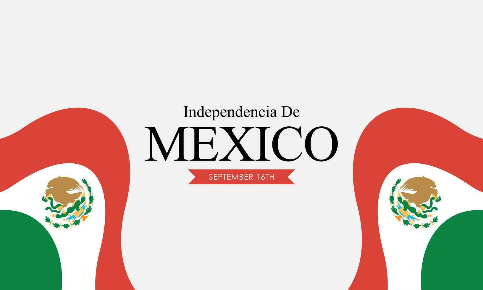 mexicain indépendance journée arrière-plan vecteur