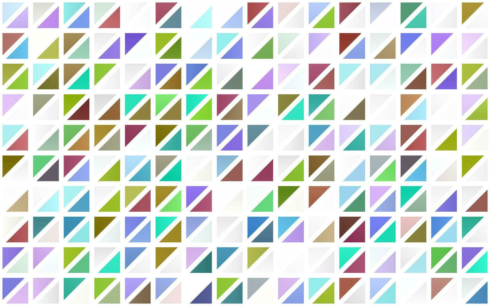 multicolore clair, mise en page sans couture de vecteur arc-en-ciel avec des lignes, des triangles.