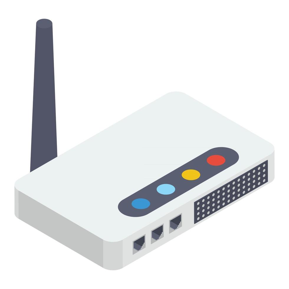 routeur wifi et titre de l'appareil 2758602 Art vectoriel chez Vecteezy