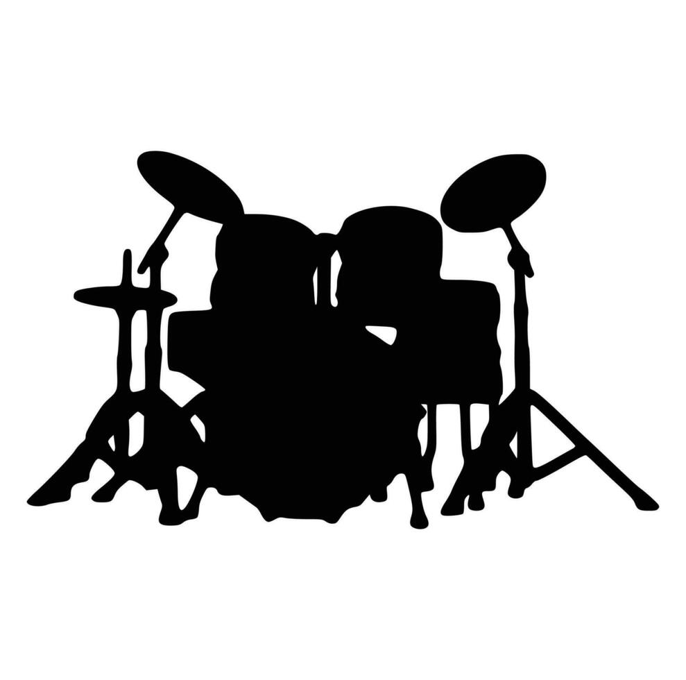 le batteur silhouettes le batteur svg eps png vecteur