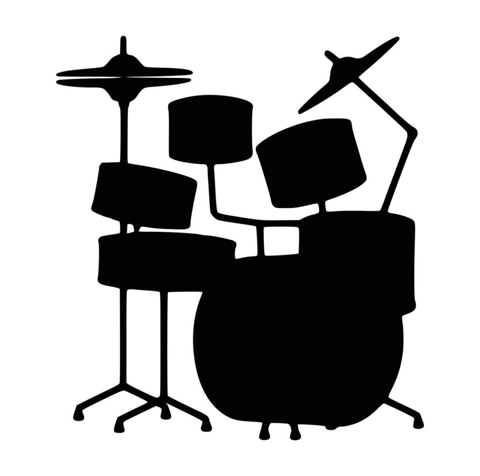 le batteur silhouettes le batteur svg eps png vecteur