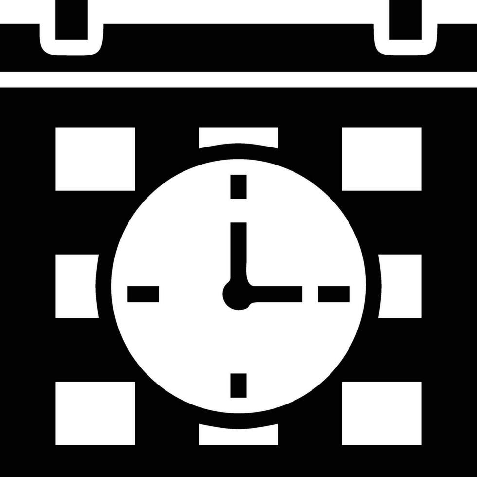 l'horloge icône symbole conception image. illustration de le alarme regarder temps isolé vecteur image. eps dix